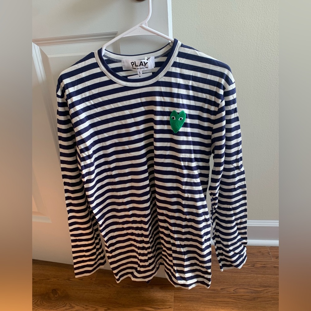 Long sleeve striped shirt